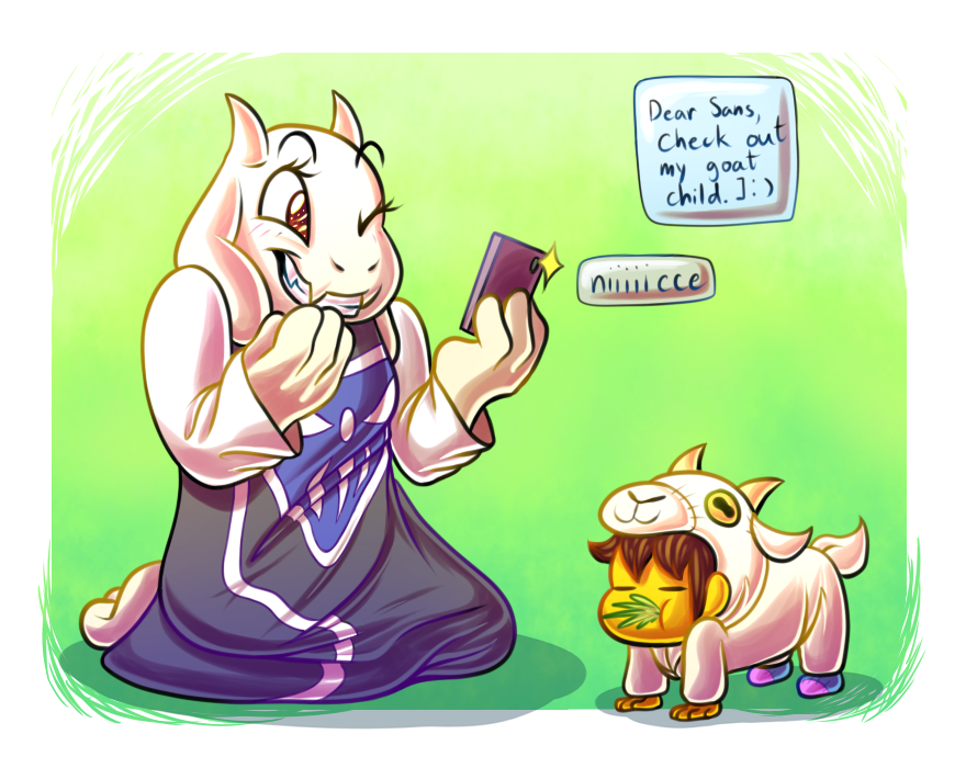 Goat Child Undertale Know Your Meme