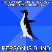 Socially-awkward-penguin-person-bumps-into-you-you-shout-are-you-blind-person-is-blind