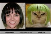 Christina-ricci-totally-looks-llike-melon-cat