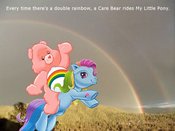 Rainbow-ponybear