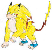 Sonichu_the_werehog__colour__by_jessieapple
