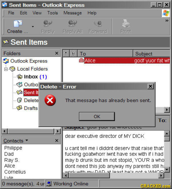 Cracked Error Message #21 | Funny Error Messages | Know Your Meme