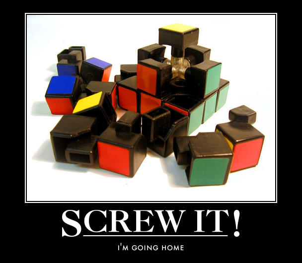 Painted Rubiks Cube Meme